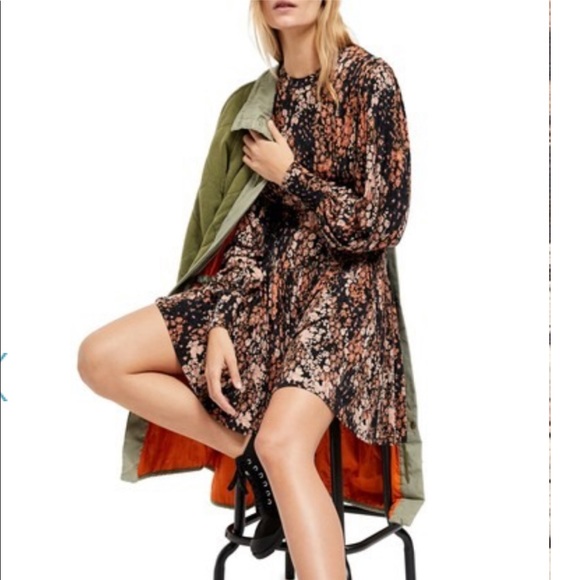 Free People Heartbeats Mini Dress in Black Combo - Picture 7 of 7